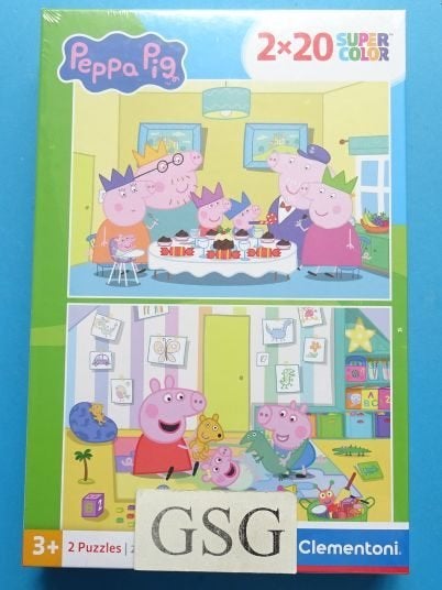 Peppa Pig 2x 20 st nr. 24831-01, Ophalen, 10 tot 50 stukjes, Nieuw