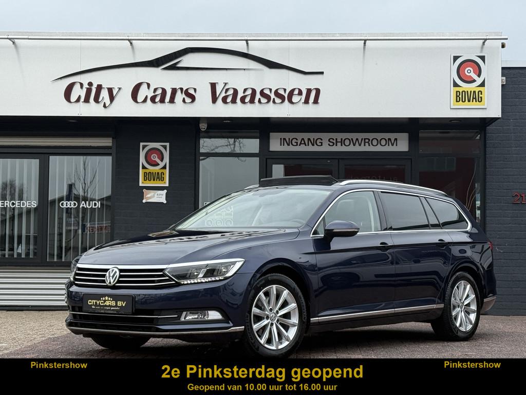 Volkswagen Passat Variant 2.0 TSI 4Motion Highline 221 pk pa, Stof, Gebruikt, 4 cilinders, Blauw