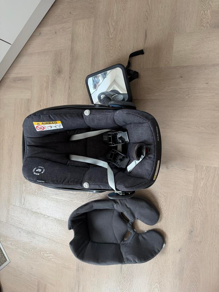 Maxi-Cosi Pebble Plus autostoel, Autogordel of Isofix, Gebruikt, 0 t/m 13 kg, Maxi-Cosi