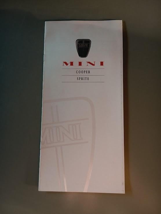 Mini Cooper / Sprite 12 pag., Verzenden, Zo goed als nieuw, Overige merken