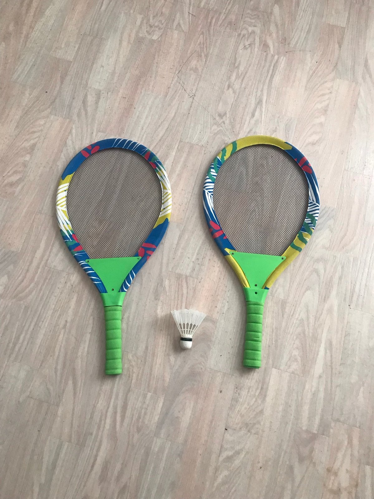 Badminton Rackets Set met Shuttle, Ophalen of Verzenden, Gebruikt, Racket(s)
