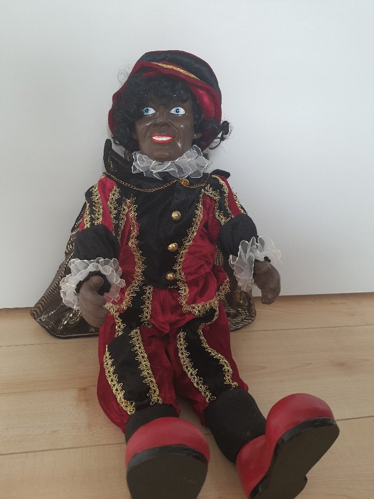 Zwarte piet pop, Diversen, Ophalen of Verzenden, Zo goed als nieuw