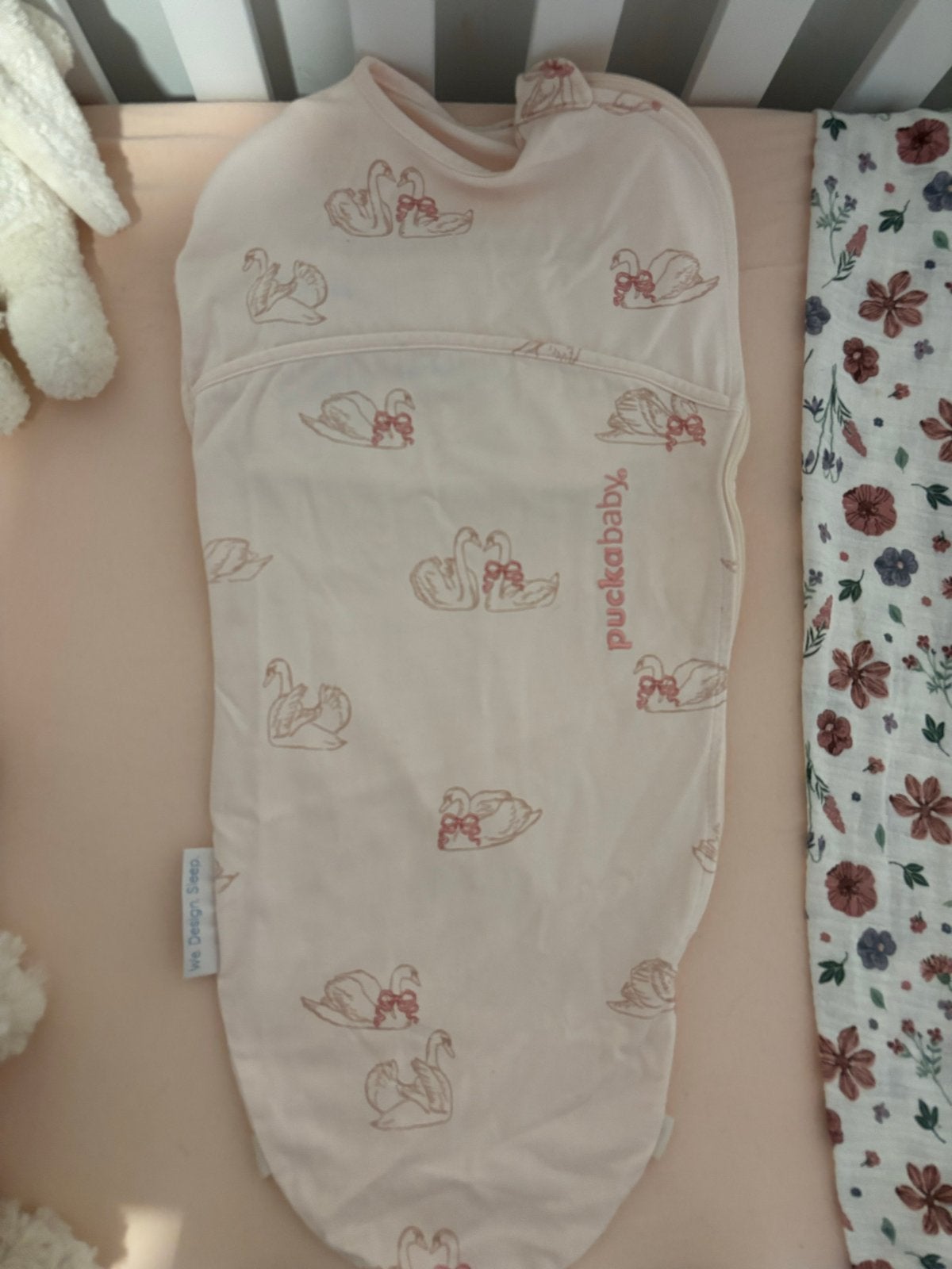 Puckababy Piep Inbakerslaapzak 0-3 maanden zgan, Kinderen en Baby's, Dekens, Slaapzakjes en Inbakerproducten, Ophalen, Zo goed als nieuw