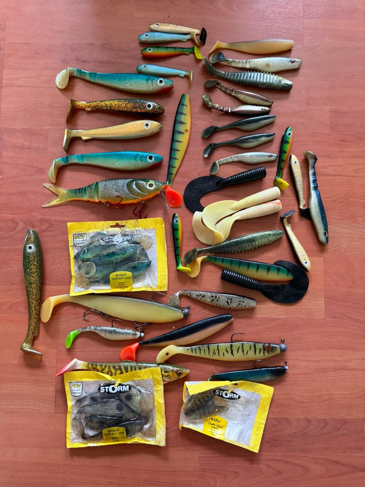Hoop shads, ABU/Storm/Fox, Ophalen of Verzenden, Gebruikt, Overige typen