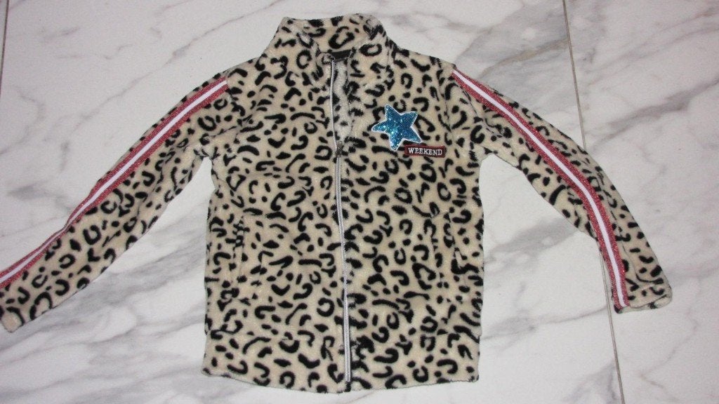 110 BONT (nep) vest, Ophalen of Verzenden, Zo goed als nieuw, Meisje, Trui of Vest