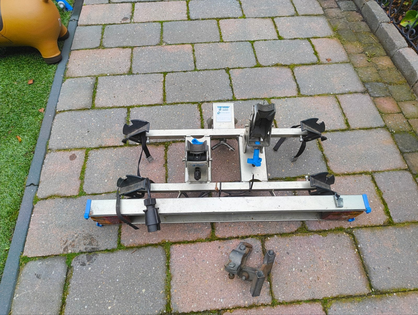 Twinny Load Plus trekhaak fietsendrager, Ophalen, 2 fietsen, Gebruikt, Trekhaakdrager