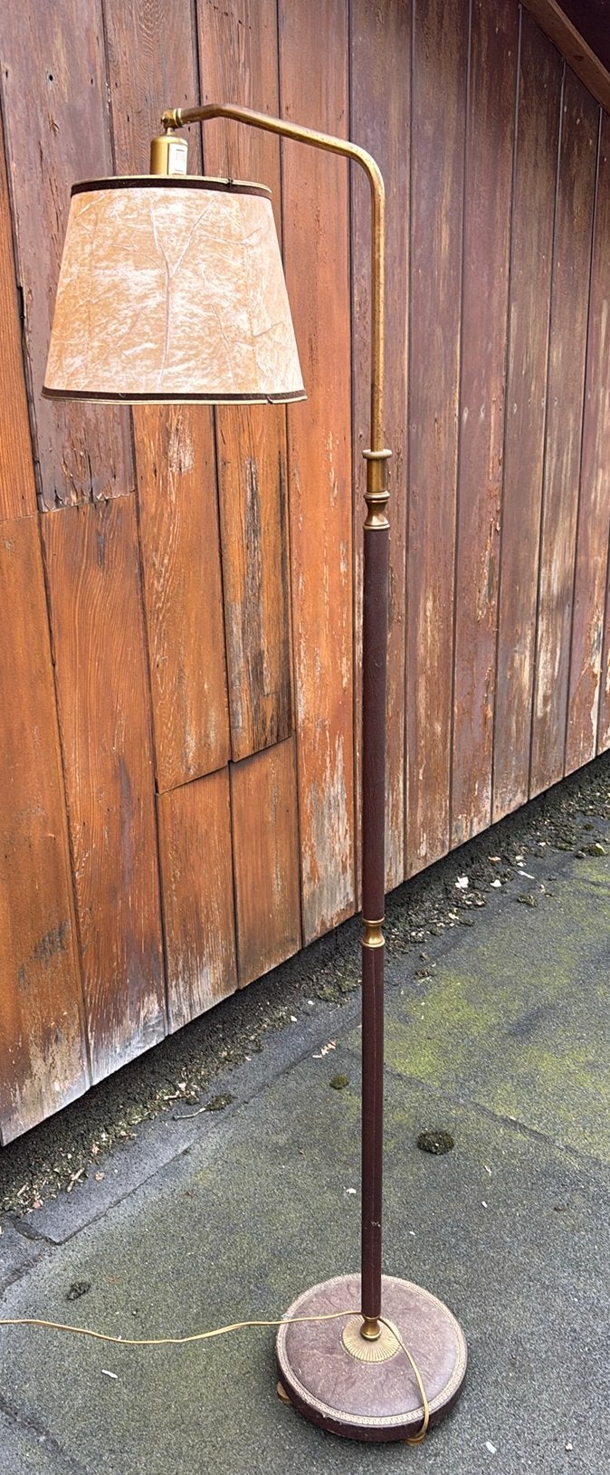 Vintage,Staande schemerlamp, Ophalen, Zo goed als nieuw, 150 tot 200 cm