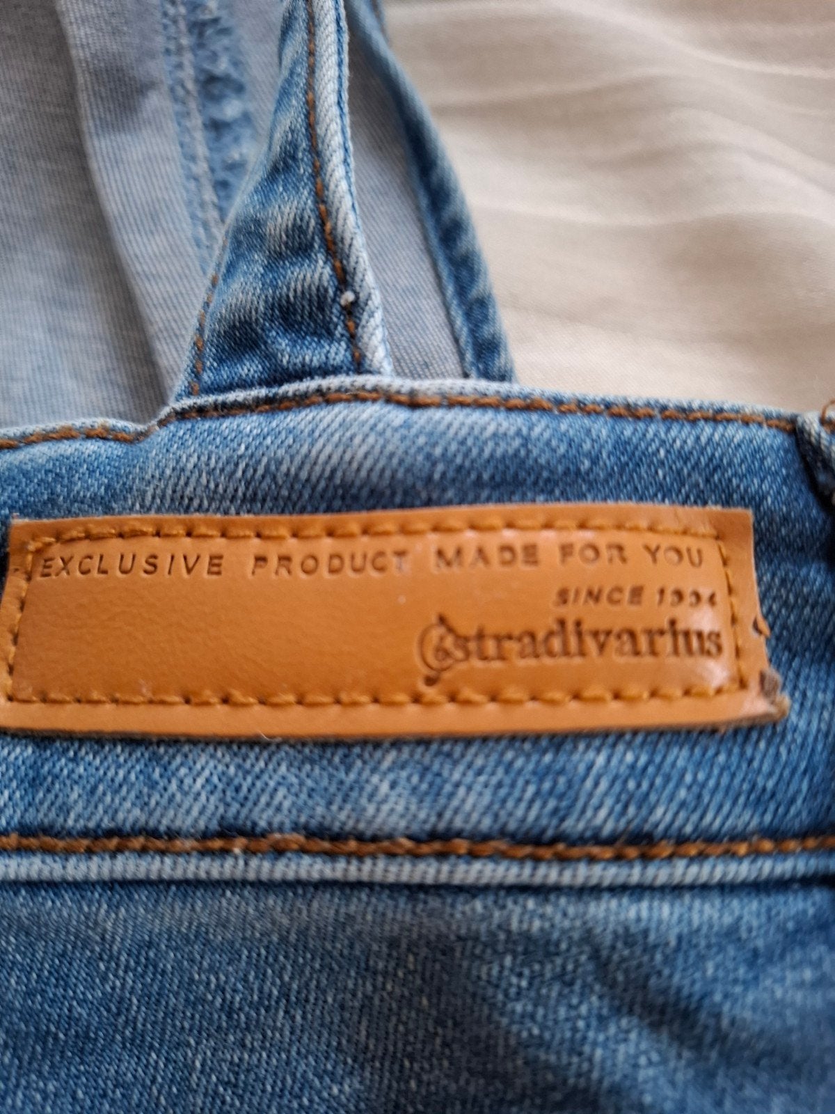 Stradivarius spijker tuinbroek maat 36/38, Kleding | Dames, Blauw, Ophalen of Verzenden, Zo goed als nieuw, Maat 36 (S)