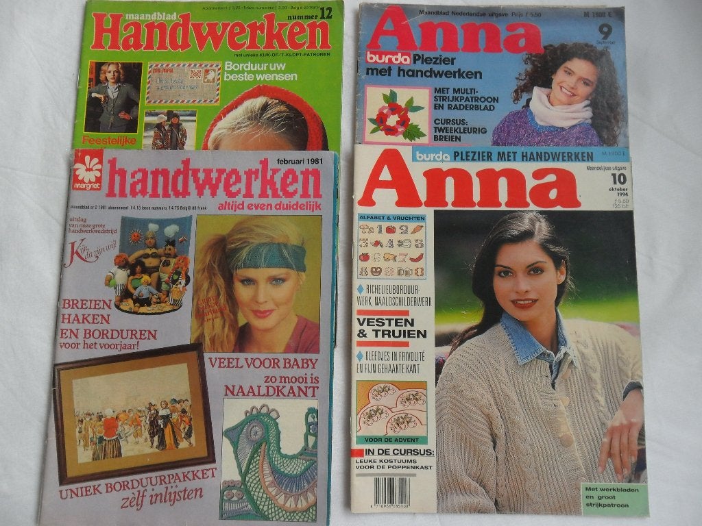 Zes magazines uit de jaren 70 en 80., Ophalen of Verzenden, Gebruikt, Overige typen