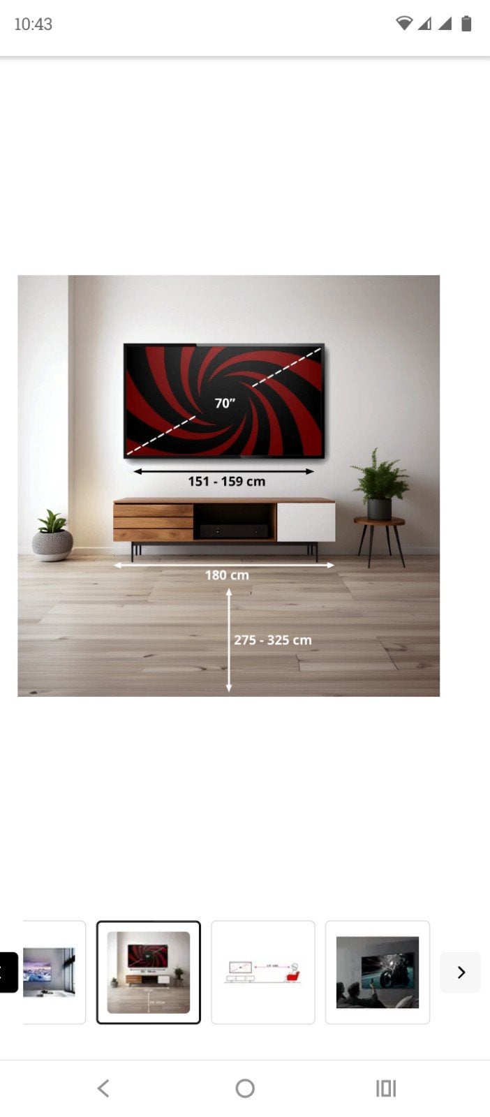 LG 70UR80006LJ 70 inch 4K UHD Smart TV, Audio, Tv en Foto, Televisies, LED, 50 Hz, Ophalen of Verzenden, Zo goed als nieuw