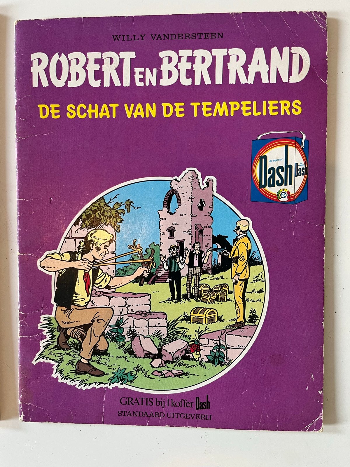 Robert en Bertrand: De Schat van de Tempeliers - Willy Vande, Eén stripboek, Ophalen of Verzenden, Gelezen