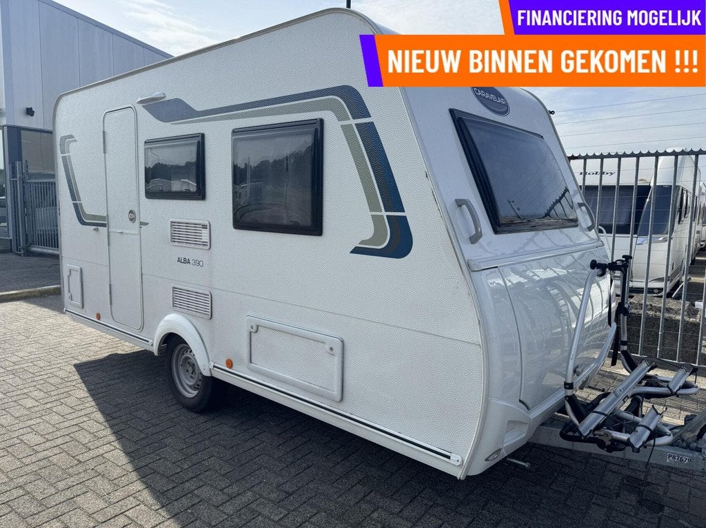 CARAVELAIR ALBA 390, LICHTGEWICHT,DWARSBED,TREINZIT,VOORTENT, Caravans en Kamperen, Caravans, Hordeur, Bedrijf, 750 - 1000 kg