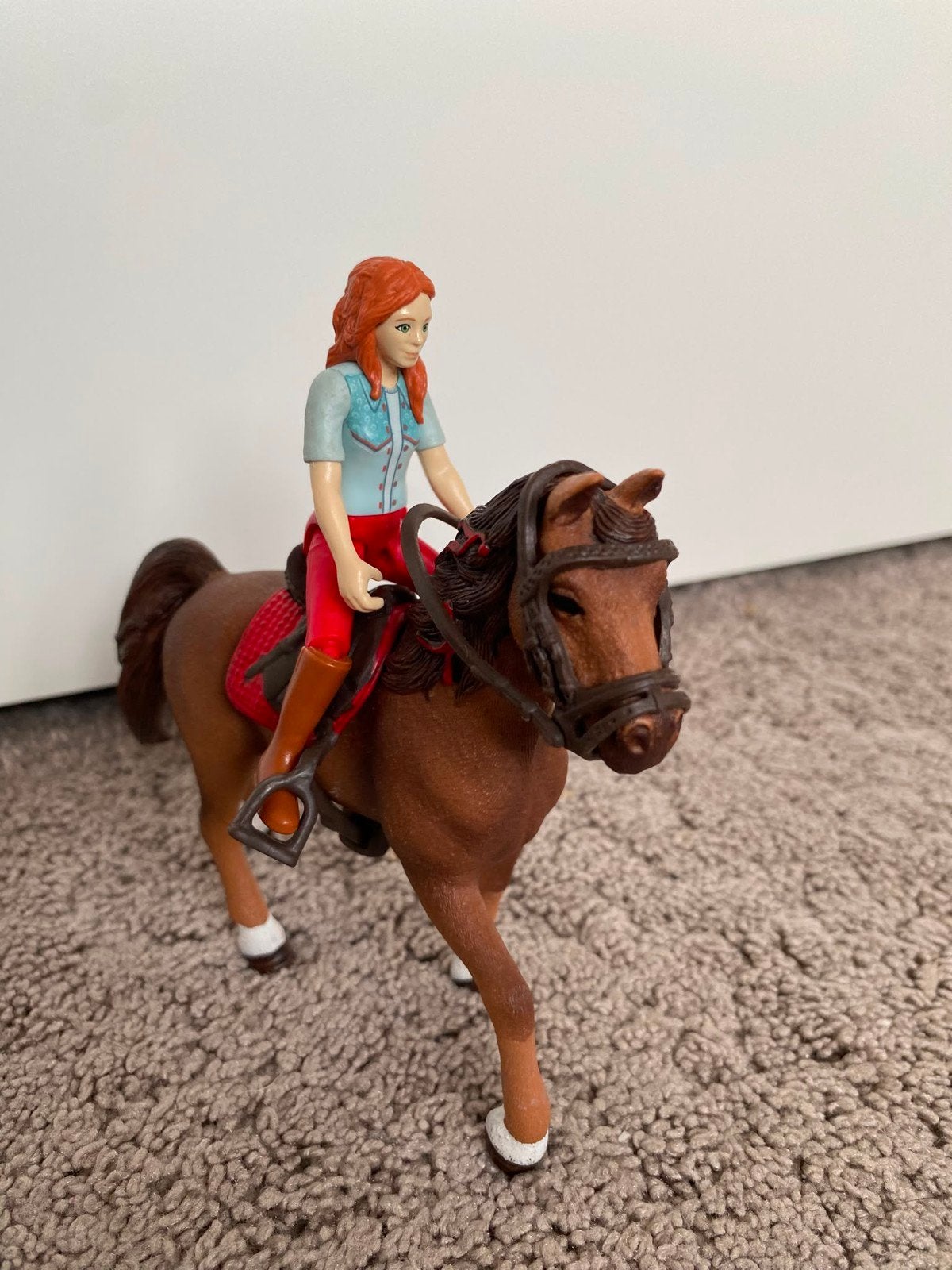 schleich horse club hannah en cayenne, Ophalen of Verzenden, Gebruikt