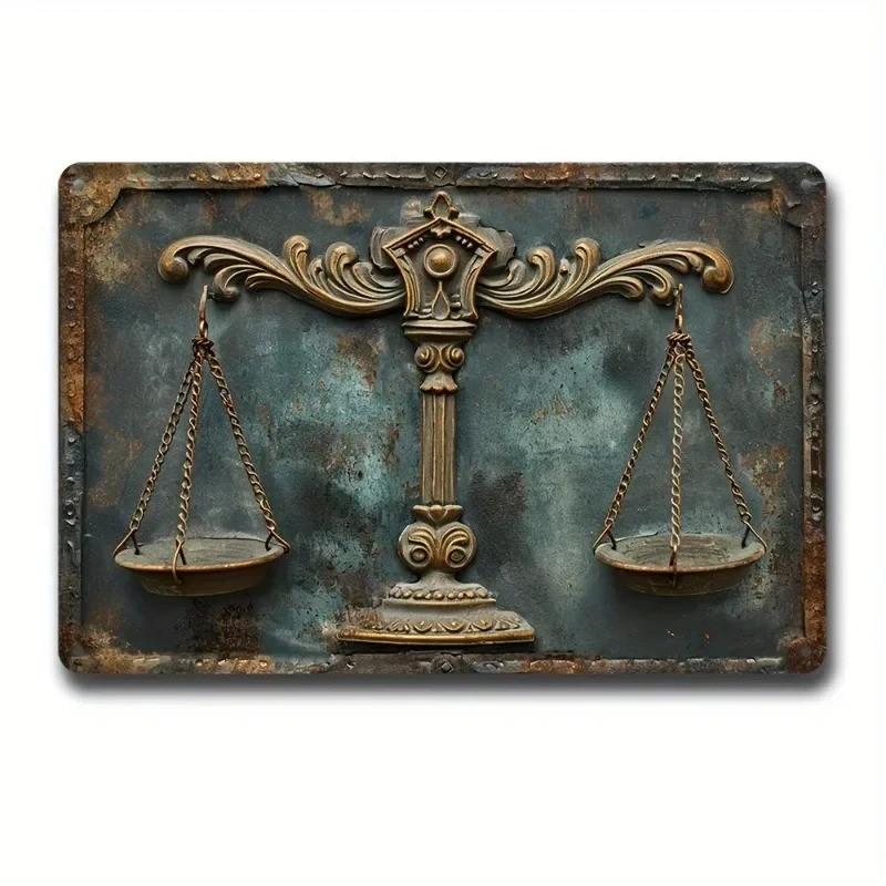 Vintage metalen bordjes - Antieke tin stijl (20x30cm), Ophalen of Verzenden, Nieuw