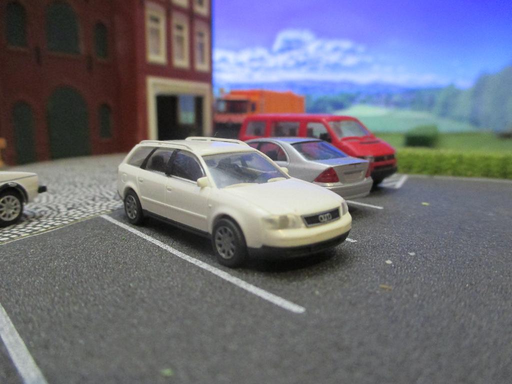 1997 Audi A6 C4 Avant - Rietze wit, Hobby en Vrije tijd, Modelauto's | 1:87, Ophalen of Verzenden, Nieuw, Auto, Rietze