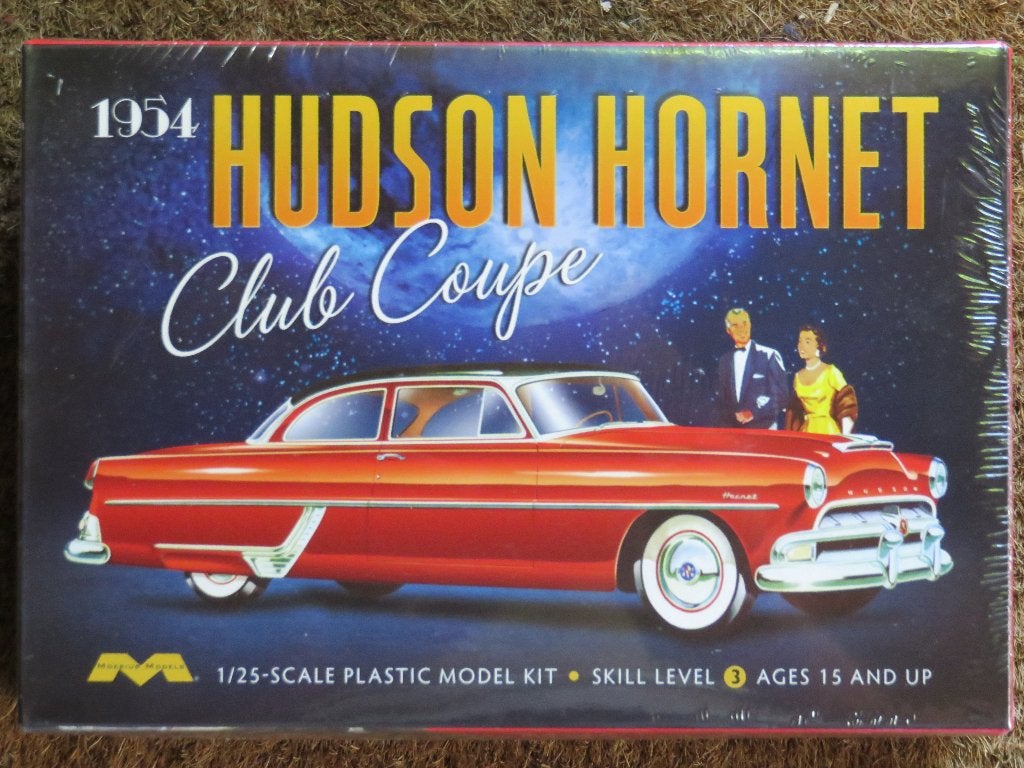 Bouwdoos 1954 Hudson Hornet Club Coupe Moebius AANBIEDING, Overige merken, Auto, Groter dan 1:32, Nieuw