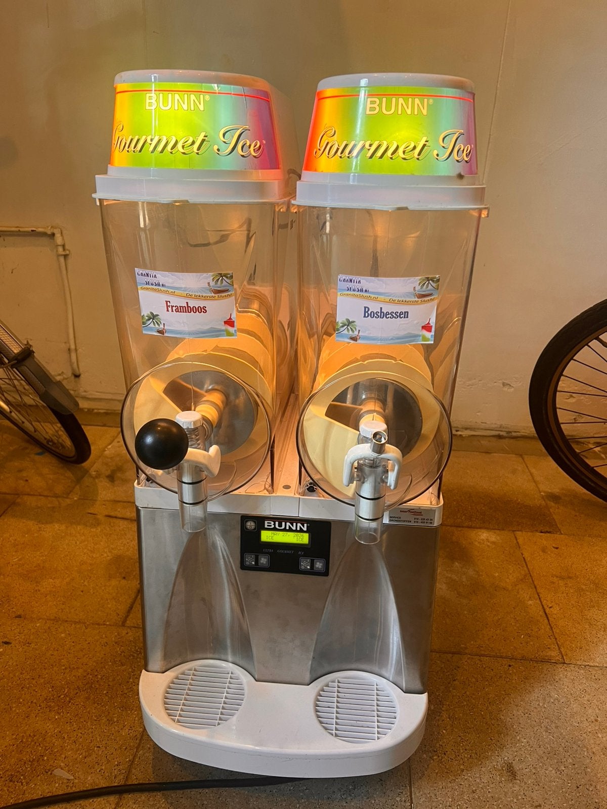 BUNN Slushmachine / Slushpuppymachine Opknapper, Ophalen