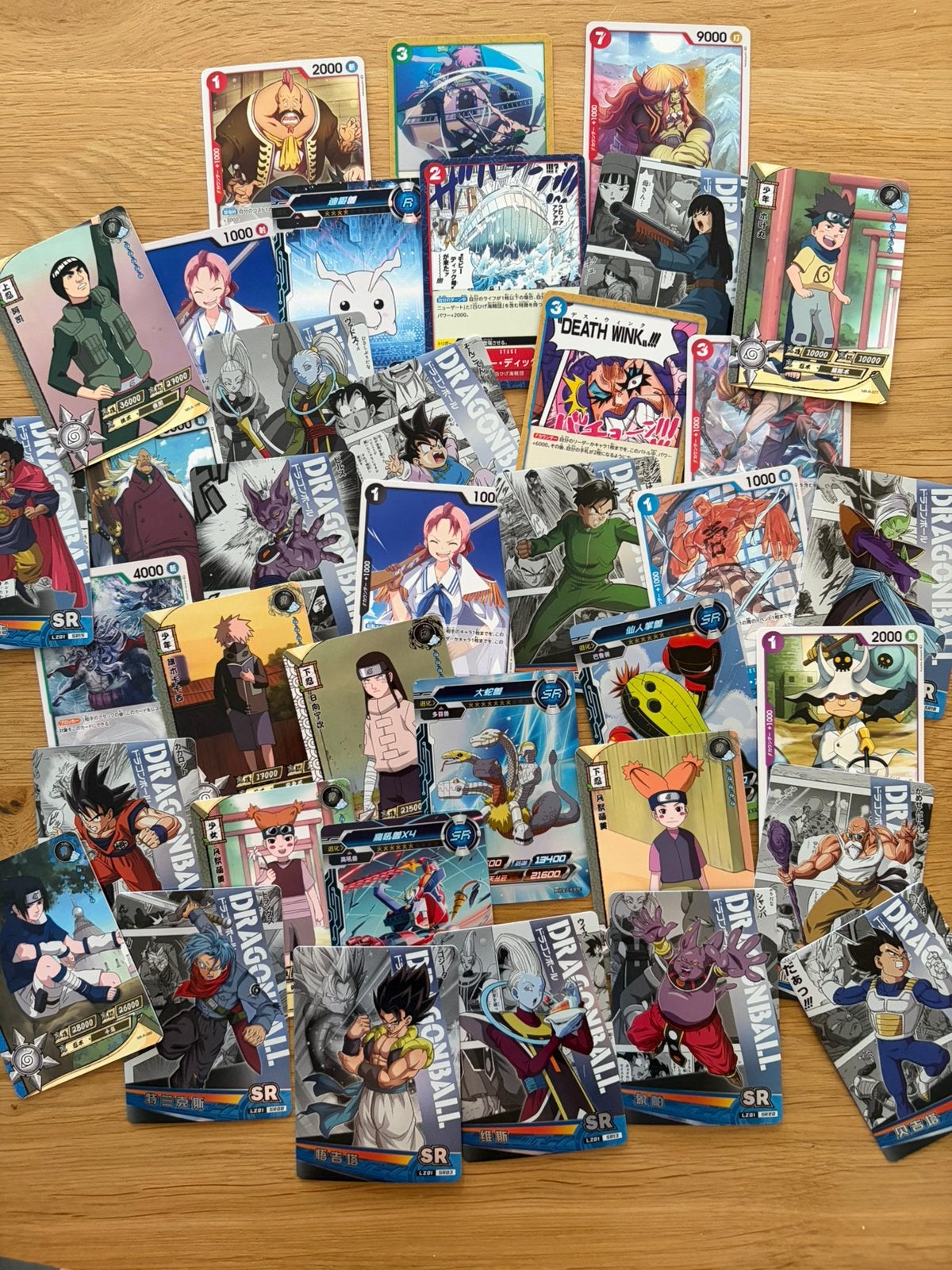 Kaarten oa dragon ball Z, Hobby en Vrije tijd, Stickers en Plaatjes, Ophalen of Verzenden, Zo goed als nieuw, Meerdere plaatjes