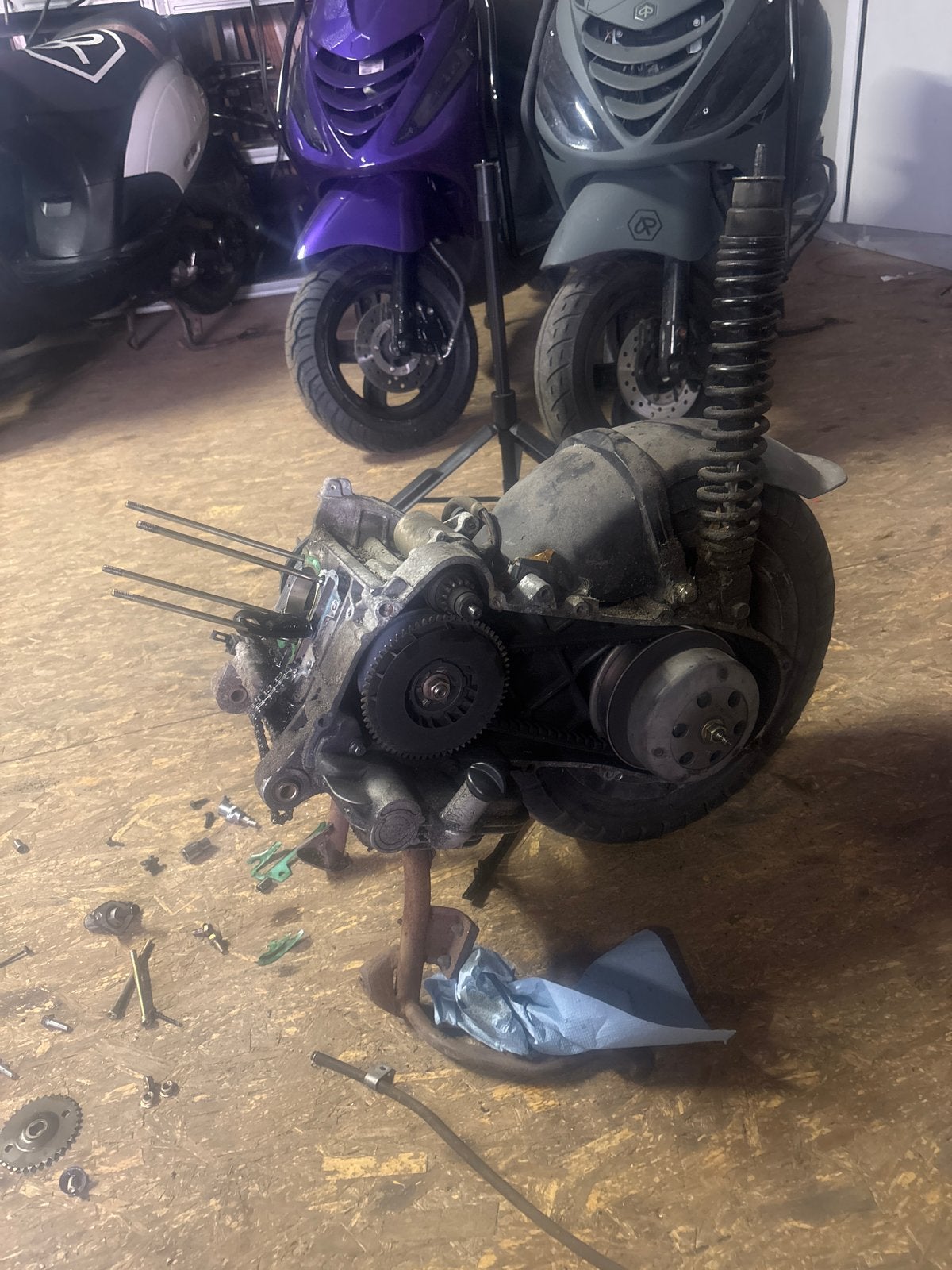 Piaggio Zip Blok/Carter, Ophalen of Verzenden, Gebruikt, Blok, Piaggio