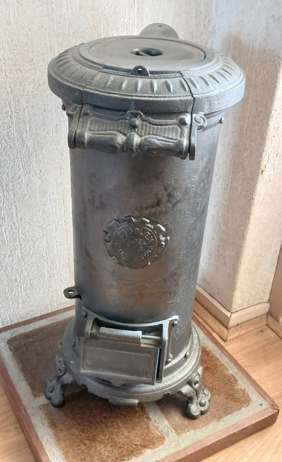 Antieke houtkachel, Huis en Inrichting, Kachels, Ophalen, Gebruikt, Hout, Houtkachel