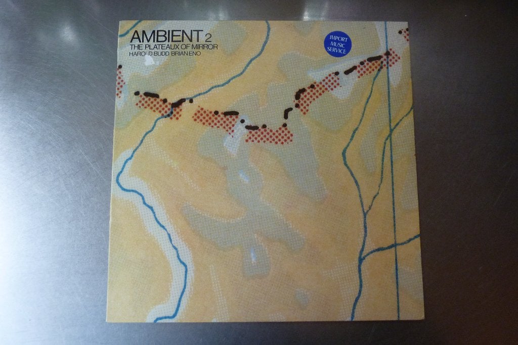 Harold Budd / Brian Eno - Ambient 2: The Plateaux Of Mirror, Cd's en Dvd's, Ophalen, LP, Gebruikt, Ambiënt of Lounge
