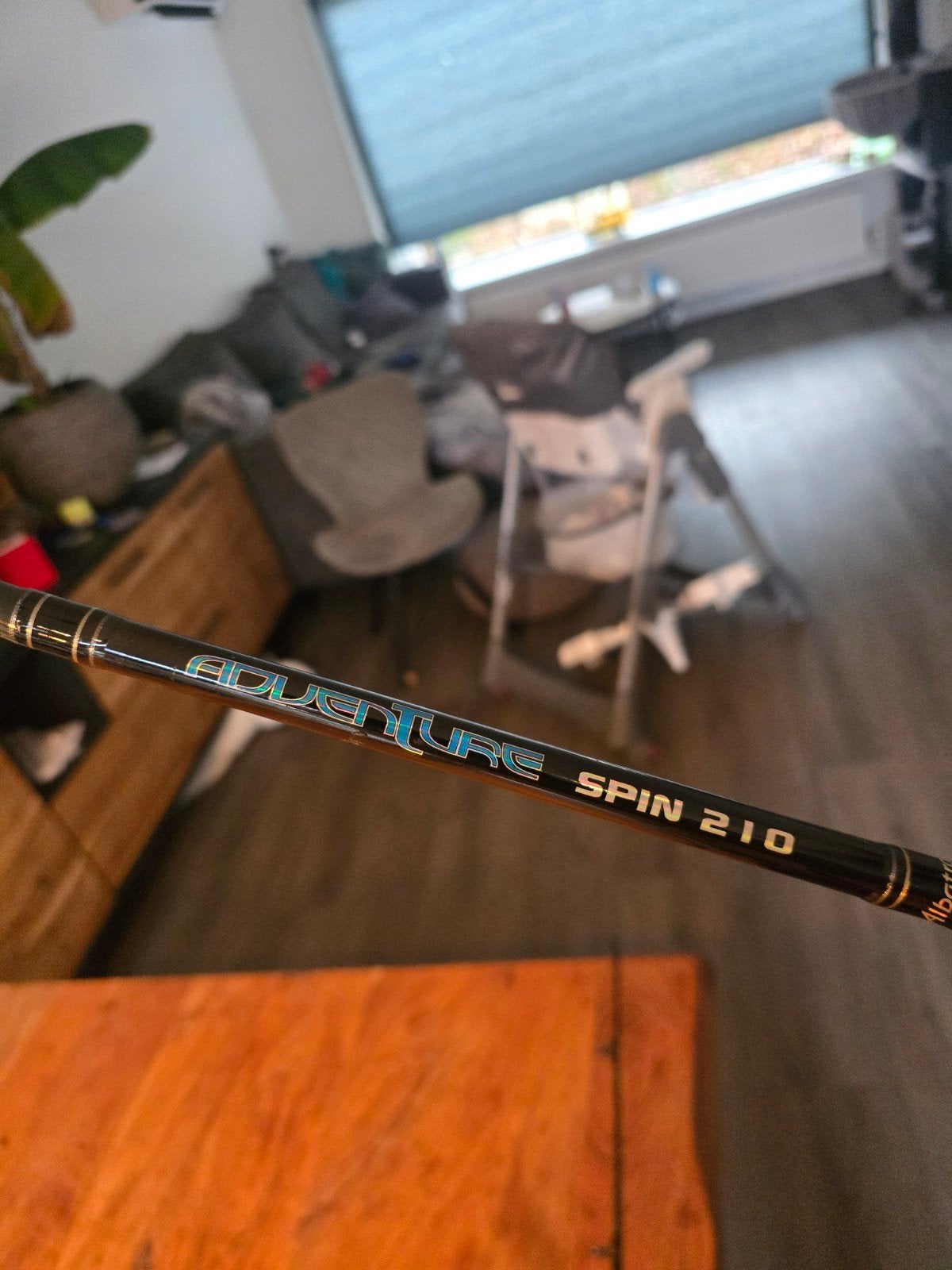 Albatros Adventure Spin 210 Werphengel - 2.10m, 10-40gr, Watersport en Boten, Ophalen of Verzenden, Zo goed als nieuw, Werphengel