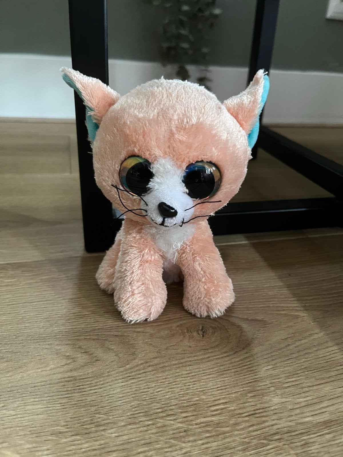 Schattige Roze Ty Beanie Boo Kat Knuffel, Ophalen of Verzenden, Zo goed als nieuw, Kat, Roze
