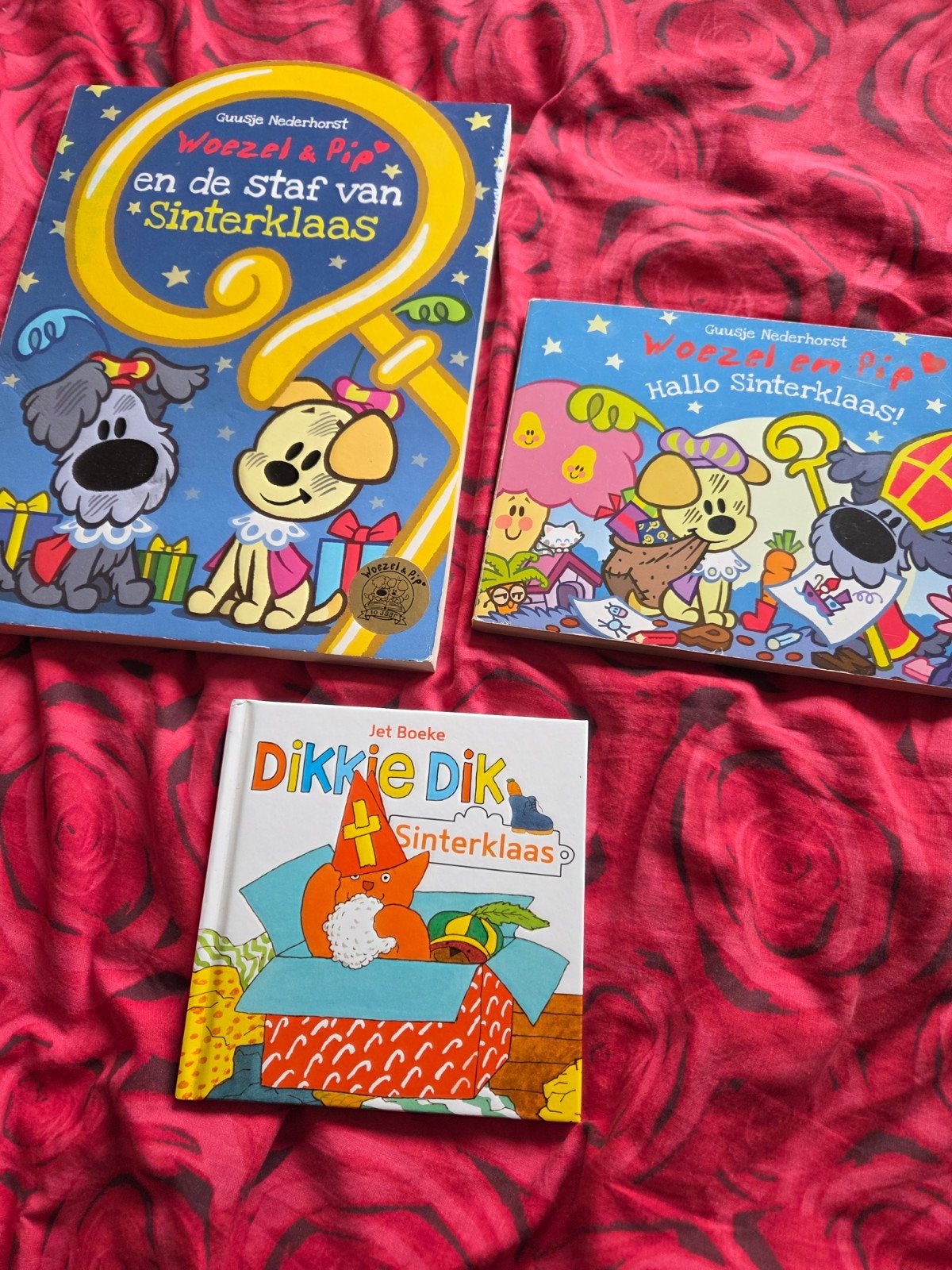 Woezel & Pip en Dikkie Dik Sinterklaasboeken, Ophalen, Zo goed als nieuw, Guusje Nederhorst, Jet Boeke, Fictie algemeen