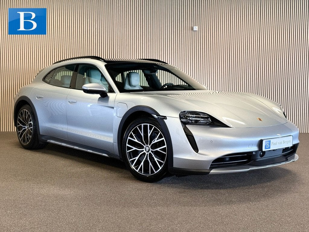 Porsche Taycan Cross Turismo 4 93 kWh-SOH 91%-14 VOUDIG-BIJR, Auto's, Porsche, Bedrijf, Te koop, Taycan Cross Turismo, 360° camera