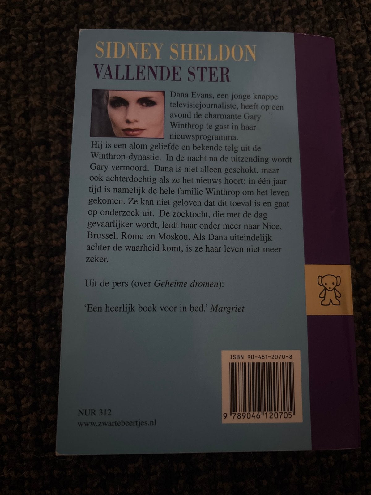 Sidney Sheldon - Vallende Ster (Paperback), Verzenden, Gelezen, Nederland