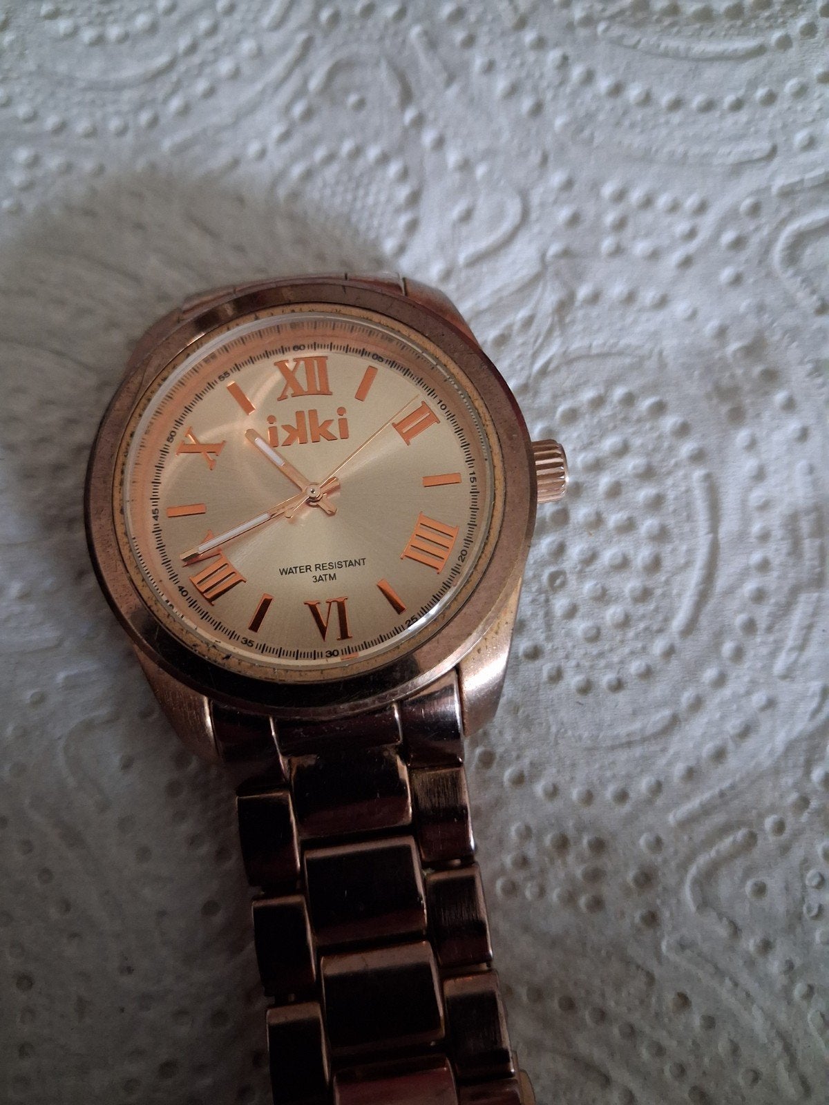 horloge ikki, Ophalen of Verzenden, Staal, Overige merken, 1960 of later