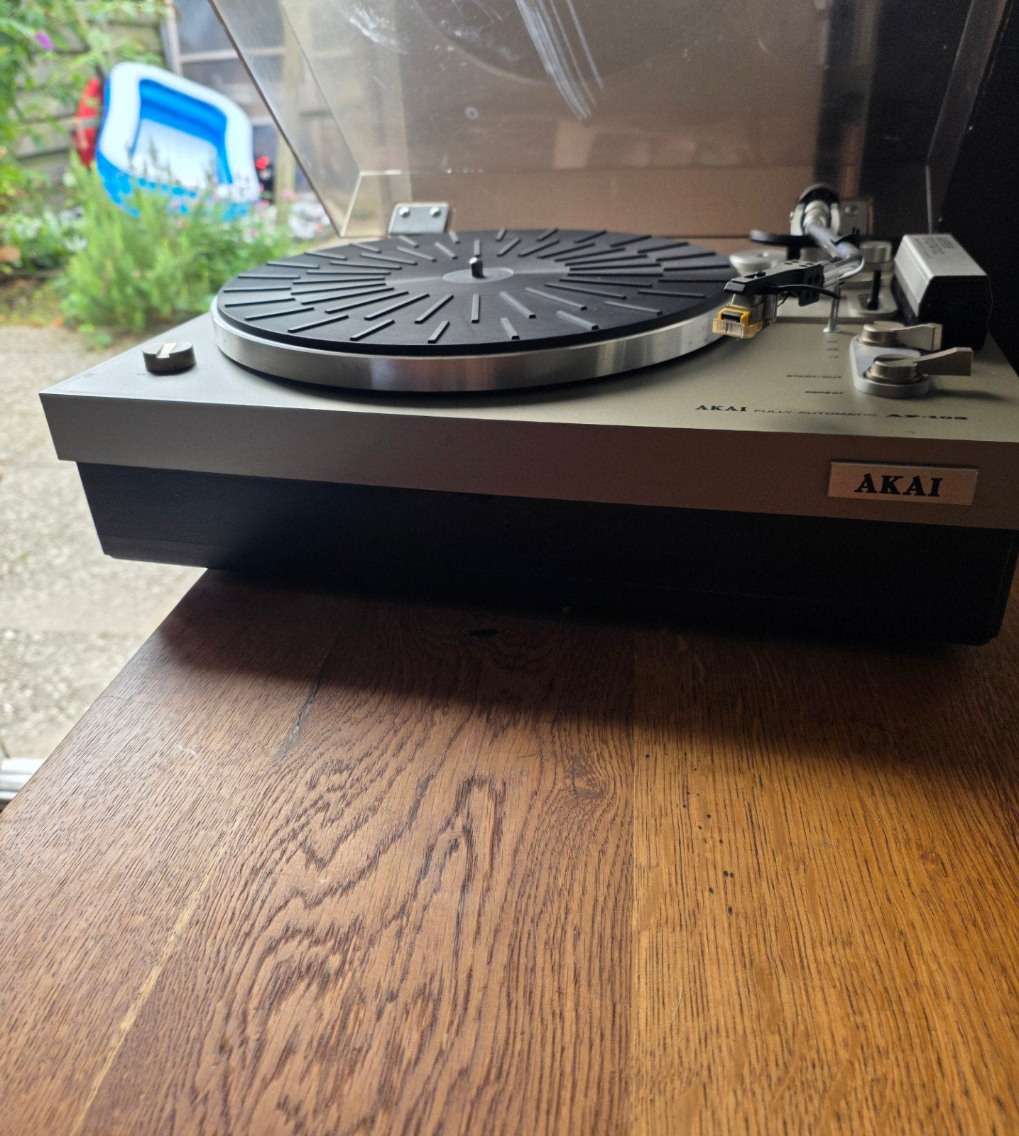 Akai AP-100 Volautomatische Platenspeler, Audio, Tv en Foto, Platenspelers, Ophalen, Gebruikt, Automatisch, Platenspeler
