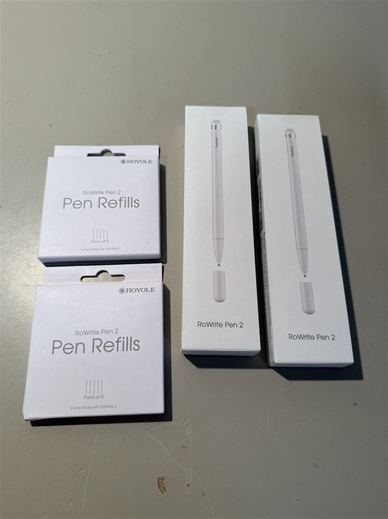 Royole Rowrite Pen 2 met 5 Navullingen, Ophalen of Verzenden, Nieuw