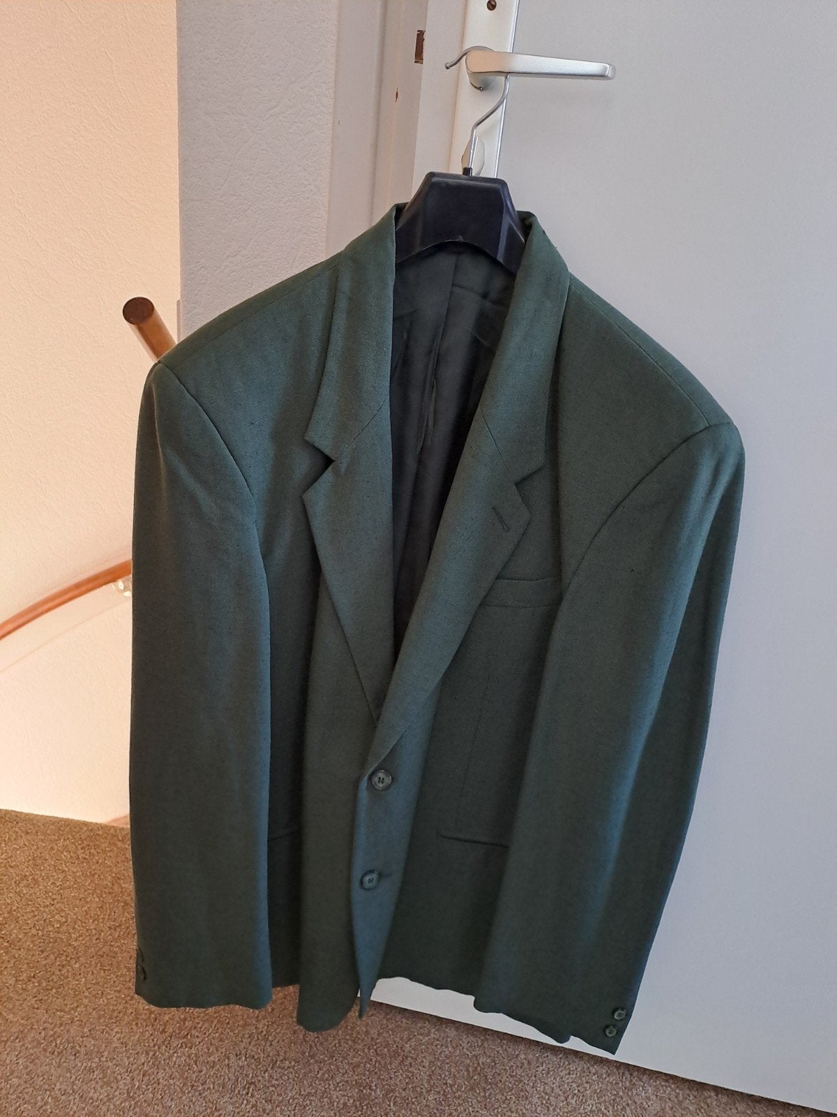 Giovanni Cabaldi Linnen/Viscose Colbert Maat 54, Maat 52/54 (L), Ophalen of Verzenden, Zo goed als nieuw, Giovanni Cabaldi