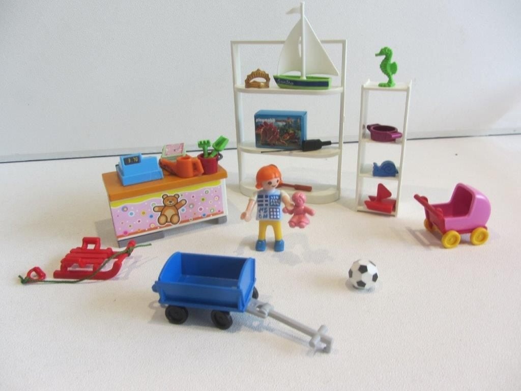 Playmobil 5488 City Life Winkelcentrum Speelgoedwinkel, Ophalen of Verzenden, Gebruikt, Losse onderdelen