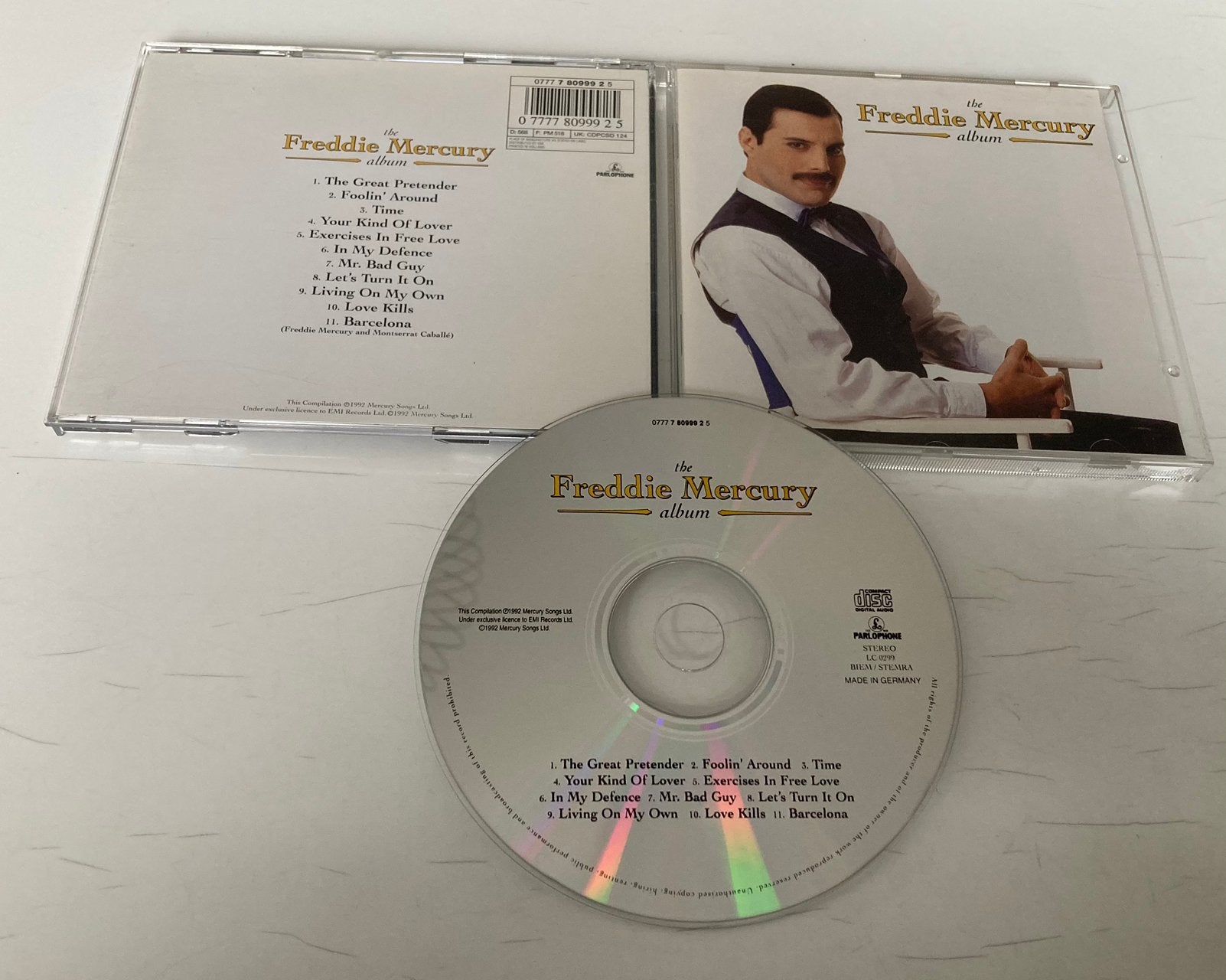 Freddie Mercury - The Freddie Mecury album, Ophalen of Verzenden, Zo goed als nieuw, Album