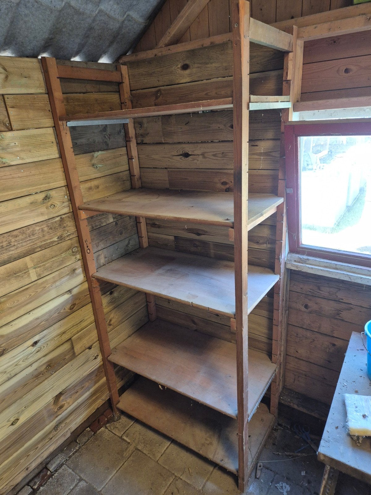 Houten stellingen, Ophalen, Gebruikt, Hout, Overige typen