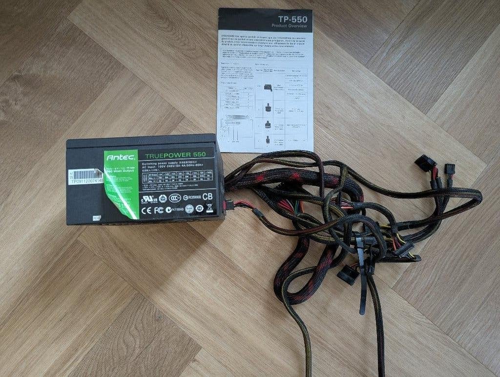 Antec TruePower 550W PSU, Ophalen of Verzenden, Gebruikt