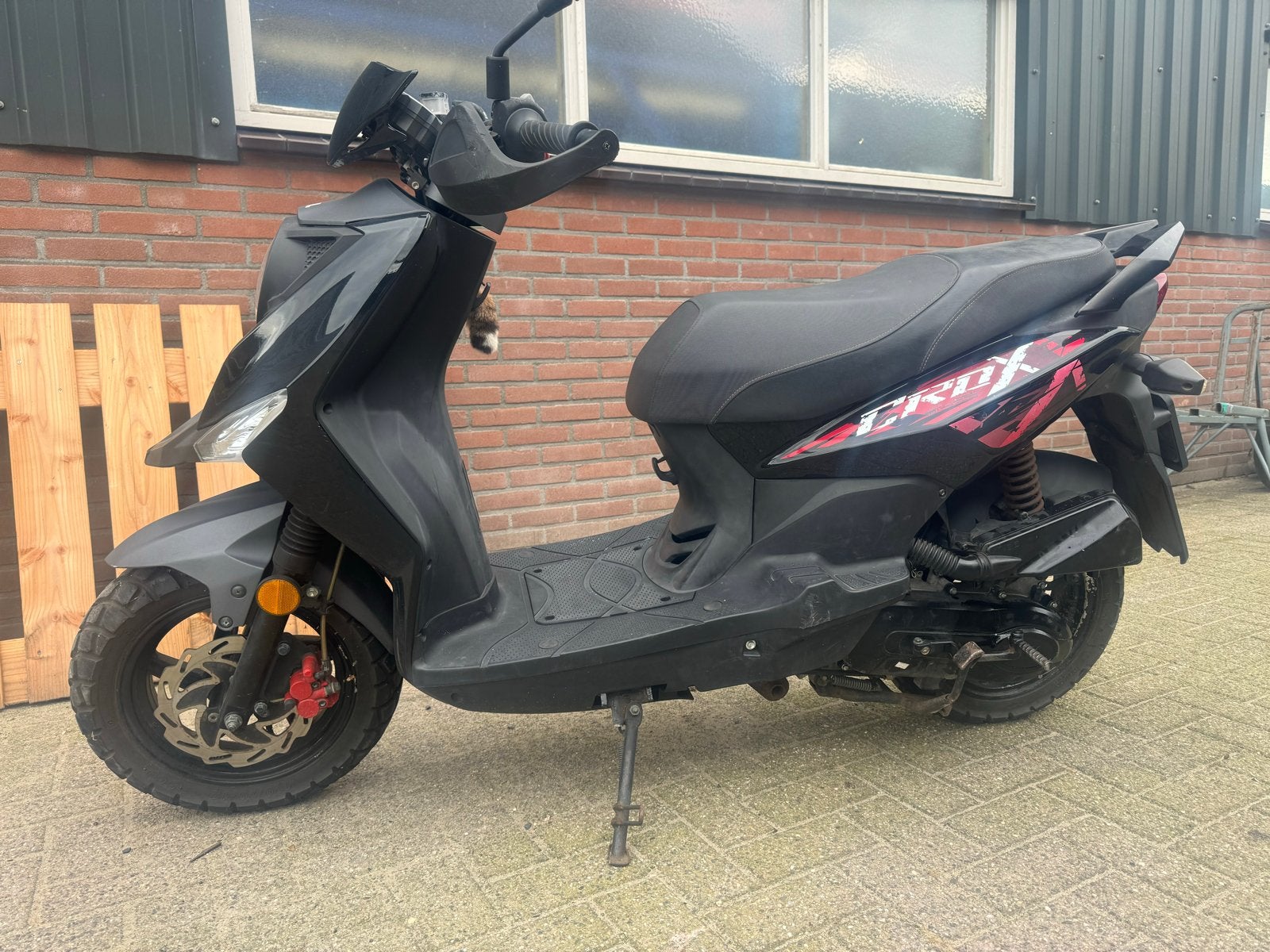 Sym Crox Scooter - Zwart, Gebruikt, Ophalen, Gebruikt, Overige modellen, Maximaal 45 km/u