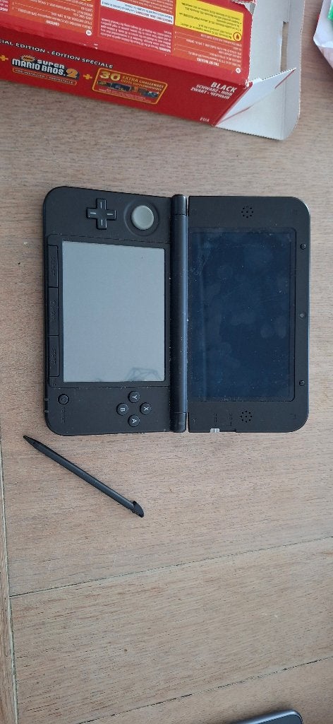 Nintendo 3DS XL met spellen, Spelcomputers en Games, Zwart, Ophalen of Verzenden, 3DS, Gebruikt