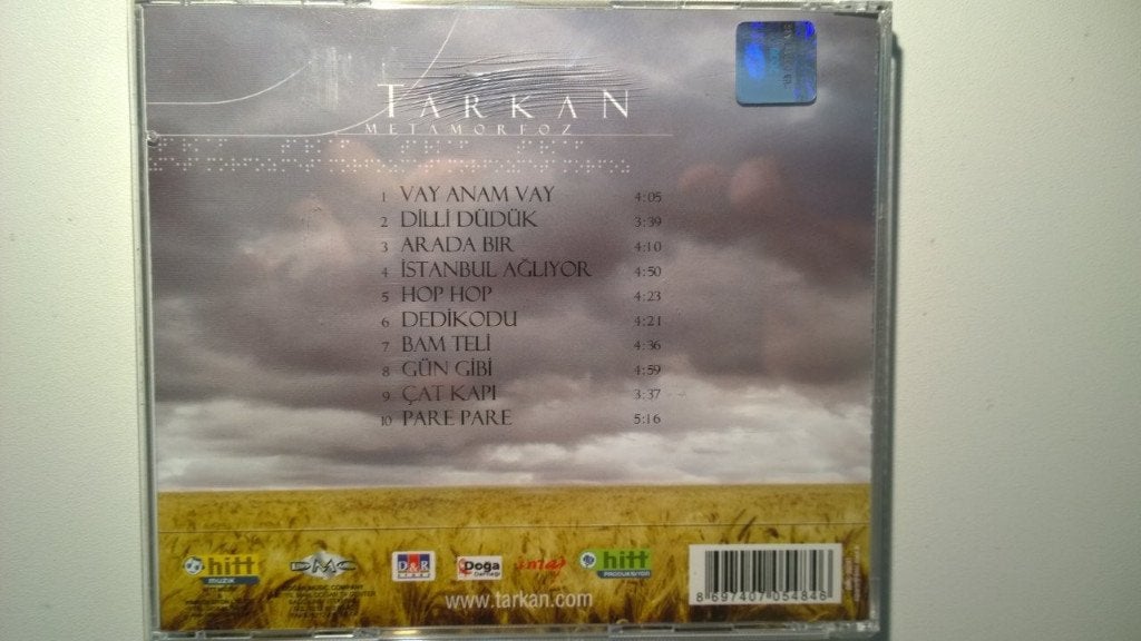 Tarkan - Metamorfoz, Ophalen of Verzenden, 1990 - 1999, Zo goed als nieuw