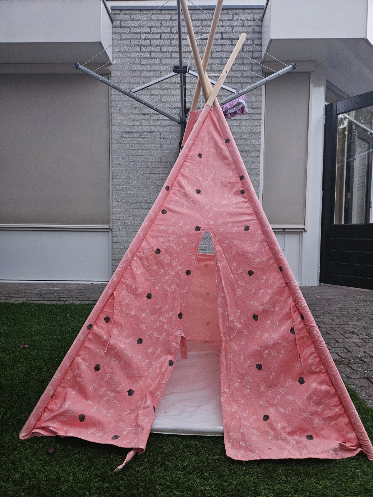 Roze peuter tipi tent, Ophalen, Gebruikt, Overige materialen
