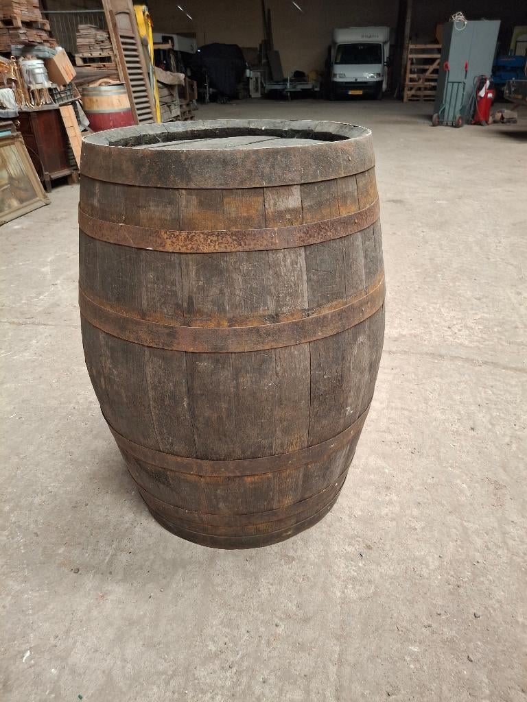 whiskyvat 300 liter outlook voor wateropvang, zie foto/omsch, Tuin en Terras, Ophalen, Gebruikt, 150 liter of meer, Met pomp