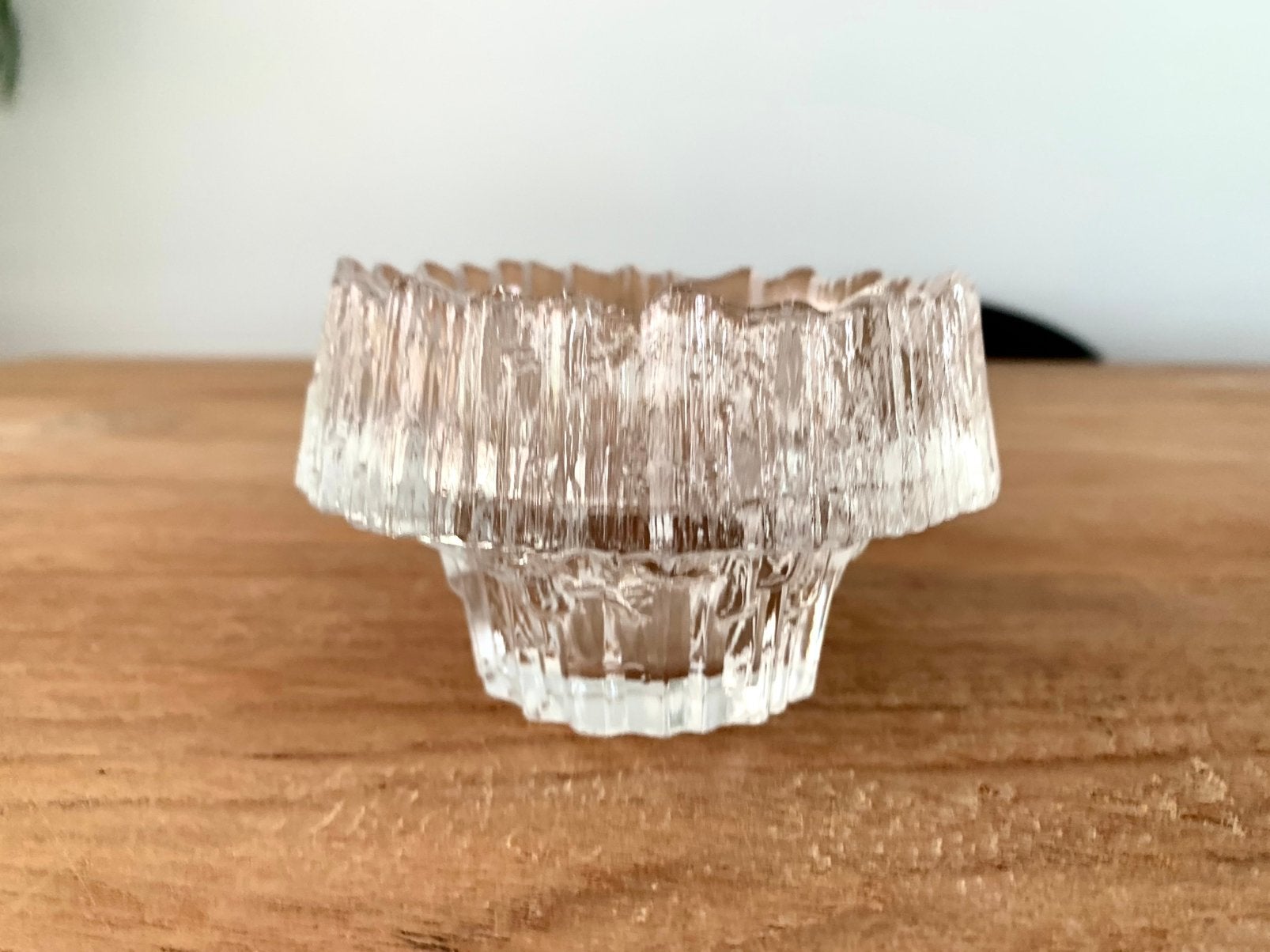 Iittala kandelaar Stellaria kristal design by Tapio Wirkkala, Verzenden