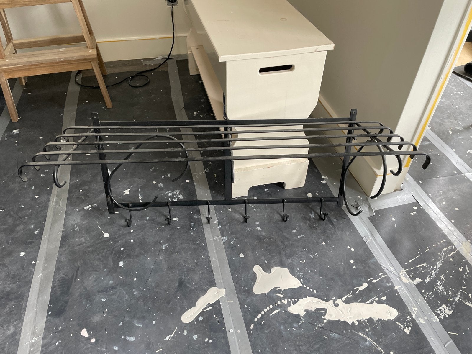 Kapstok, gratis af te halen in Veenendaal, Gebruikt, Minder dan 100 cm, Metaal, Ophalen