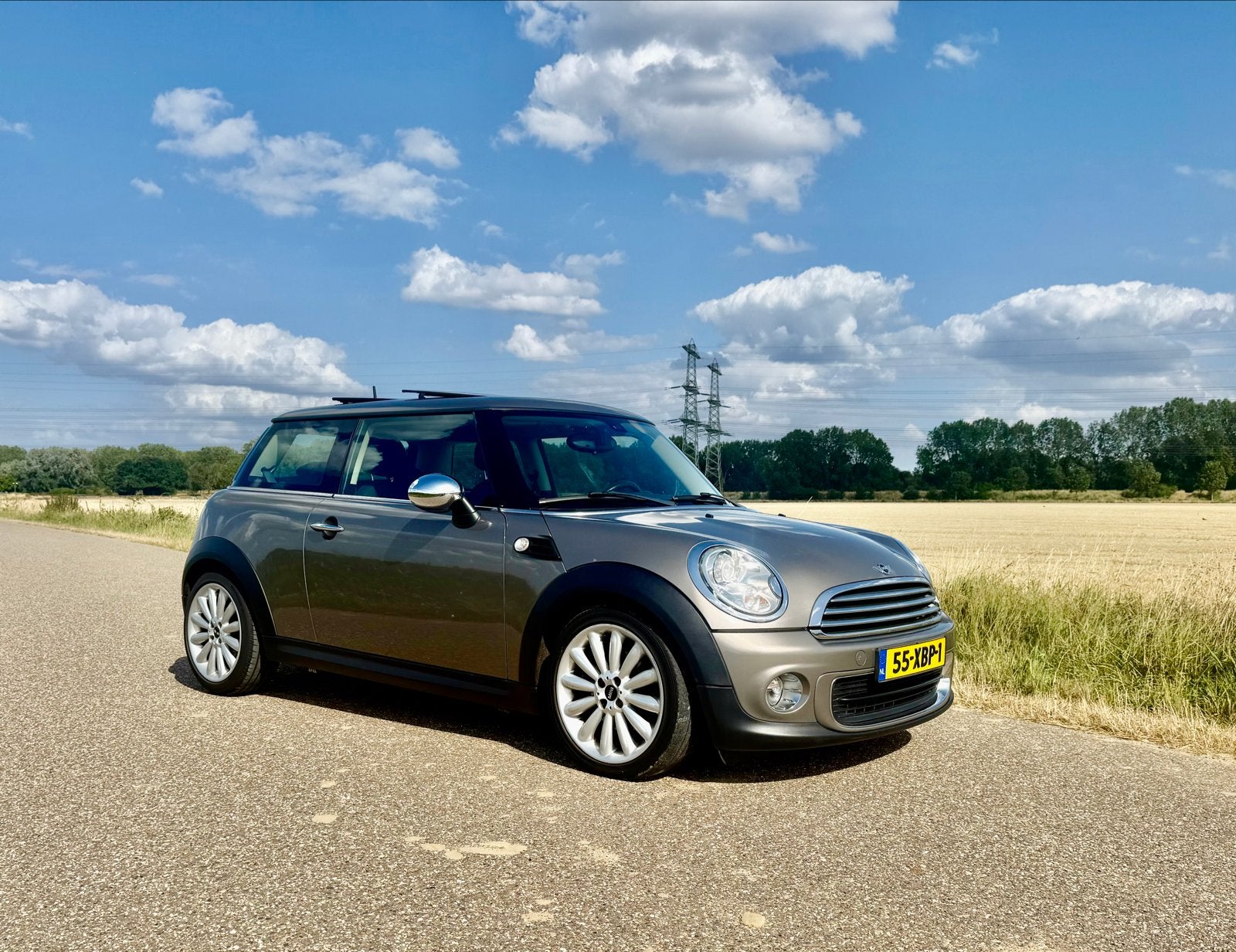 Mini ONE 1.6 FULL-OPTION, Auto's, Voorwielaandrijving, Stof, Zwart, 1055 kg