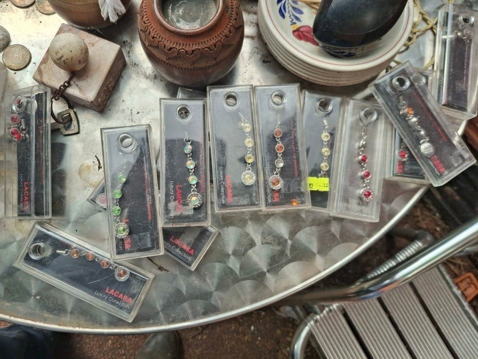 LACASA Luxe hangertjes met Swarovski Kristallen, Met kristal, Overige materialen, Overige kleuren, Nieuw