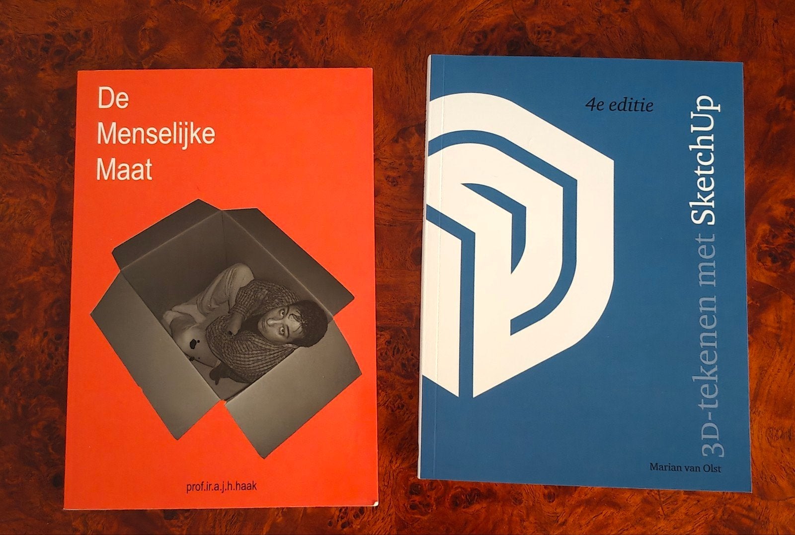 Boeken: De Menselijke Maat & 3D-tekenen met SketchUp, Ophalen of Verzenden, Zo goed als nieuw