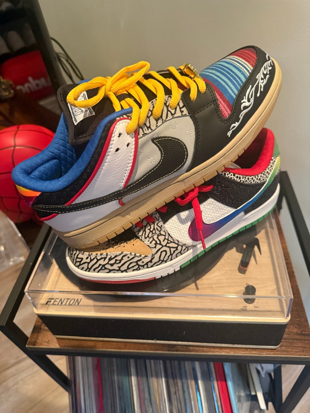Nike SB Dunk Low x Paul Rodriguez 'What The P-Rod' - Maat 45, Ophalen of Verzenden, Zo goed als nieuw, Sneakers of Gympen