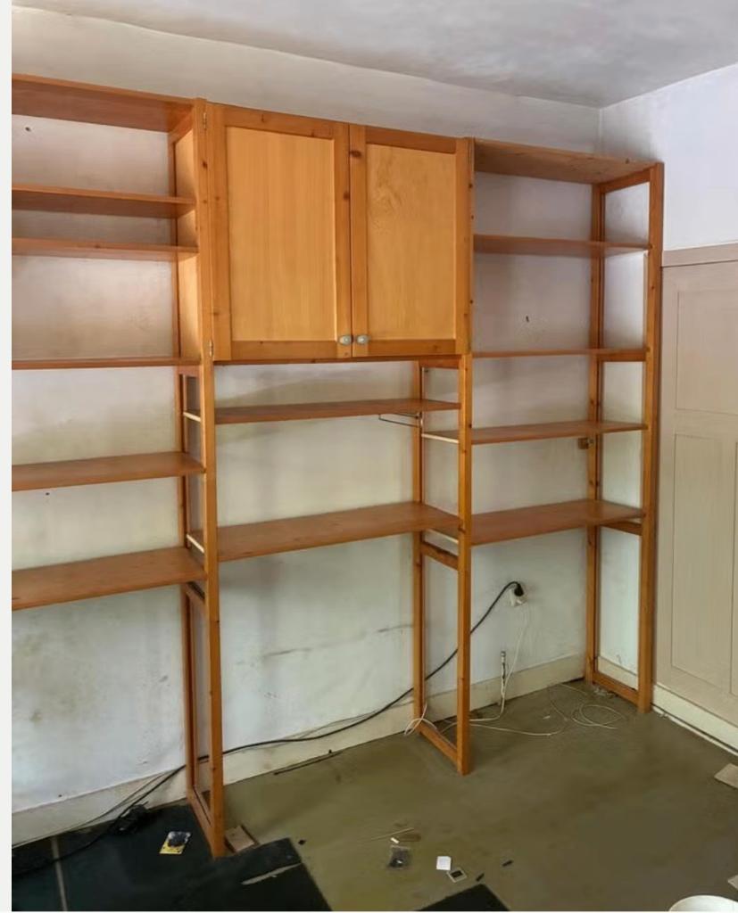 Lundia kast wandmeubel boekenkast, Ophalen, 200 cm of meer, ., .